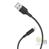 Кабель USB HOCO X25 Soarer charging data cable for iP Черный