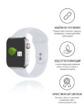Ремешок (силиконовый) для часов Apple Watch 38/40 серый
